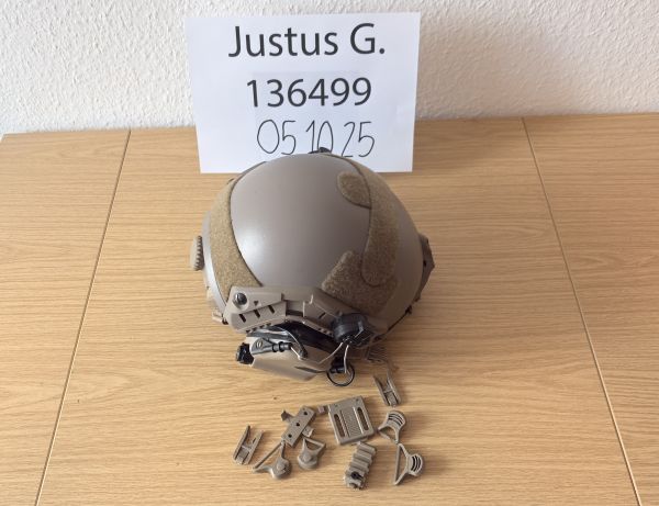 FMA Maritime Helm Coyote Größe M + EARMOR M32