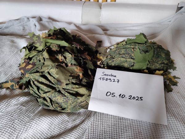 Schulter ghillie mit Tarnzeug | Digi Flora 