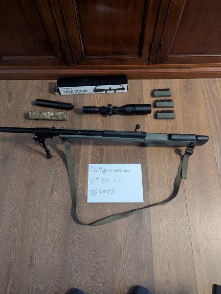 Novritsch SSG-96 Ready to play set