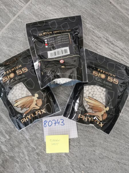 [NEU] Phylax 0,43g BioBBs (1000BBs)