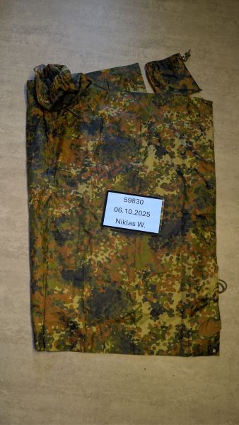 Regenponcho flecktarn