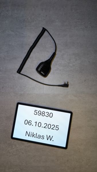 Coodio Handmikrofon mit Kennwood/Baofeng Stecker