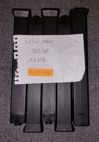 5x UTR45 MidCap Magazine 120rds, black