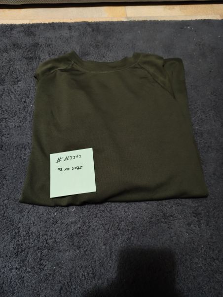 langarm sportshirt oliv