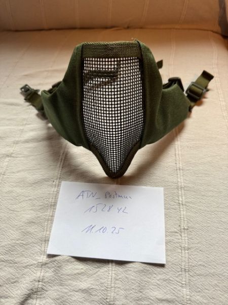 gittermaske für Helm