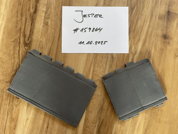 TenSpeed Double und Triple Pouches in Wolf Grey (Repro von WOSPORT)