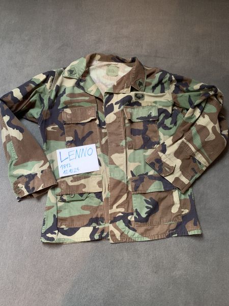 Feldbluse Woodland-US Army Air Assault Abzeichen