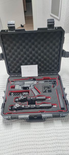 G&P M.T.F.C. TRANSFORMER M4 EGT-SET (S)AEG, BLACK