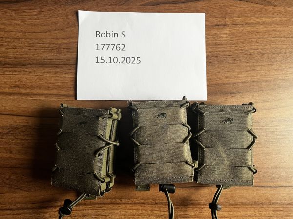 3x Tasmanian Tiger Double Mag Pouch Magazintasche