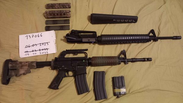 E&C M16VN umgebaut auf CAR-15 / Colt 723 / Black hawk down / Blood diamond