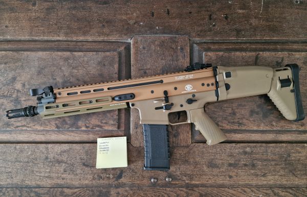 Begadi MK16 Sport / FN Herstal SCAR-L Upgrade S-AEG mit Begadi CORE EFCS/ MLOK / Mosfet & PRO HopUp, FNS Hop Up Chamber 
