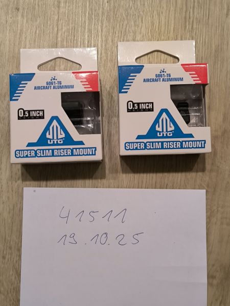2x UTG Riser 0.5 inch