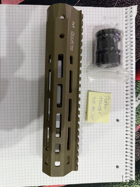 Ares M-Lok System Octarms Tactical Handguard FDE
