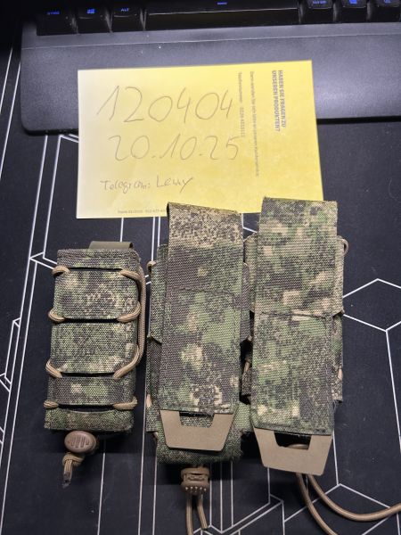 Direct Action Pistol Pouches in Pencott Wildwood