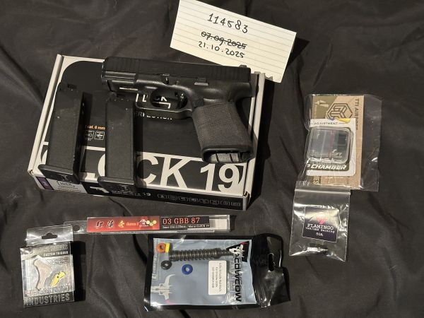 VFC Glock 19 Gen 5 - Tuned (4UANTUM Trigger, TTI TDC, da Vinci Lauf)