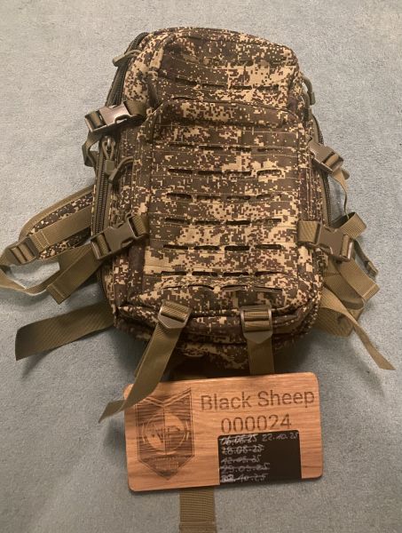 Digitalflora EMR bzw. russisch zifra Rucksack bzw. Daypack