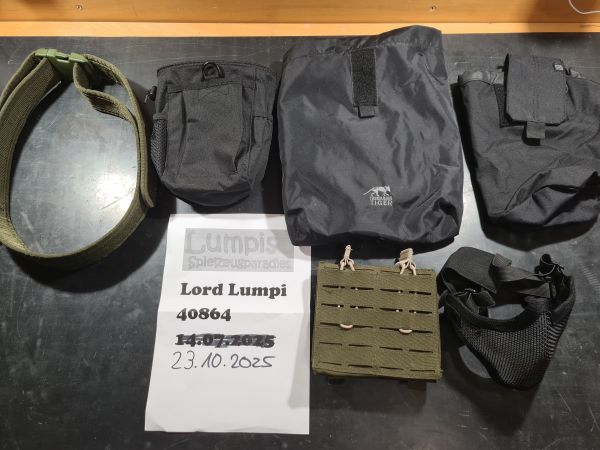 Gear Restekiste/ Dump pouch/Gürtel/Gittermaske