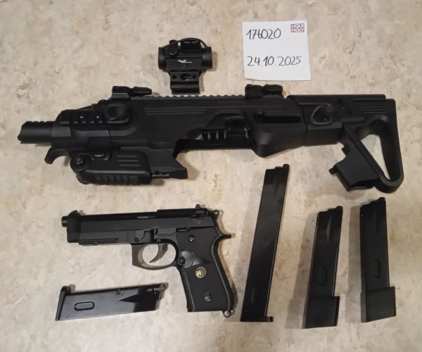 Wei-E Tech Beretta M9A1 & CAA Airsoft Roni Carbine Kit
