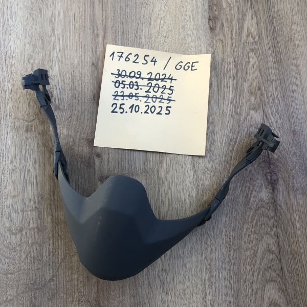 Mundschutz für Helm in foliage green