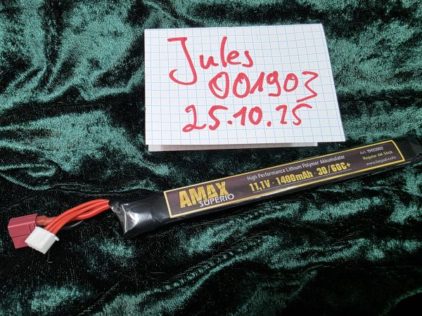 AMAX 11,1V 3S Stick 1400mah NP 30€ #1