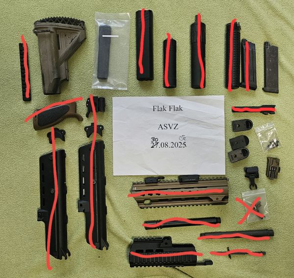 VFC, 416, G95, G36, KWA, USP, 191, Schaldämpfer, Waffenteile