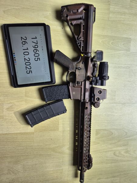 VFC Avalon Saber Carbine Vollmetall Gate Aster System S-AEG 6mm BB tan