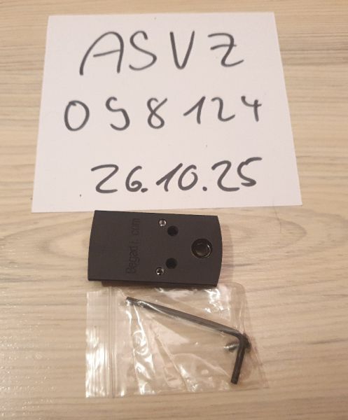 Army Armament Red Dot Mount Plate (hoch) für R601 HiCapa GBB Serie