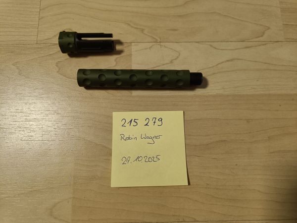 Laufverlängerung und Flashhider