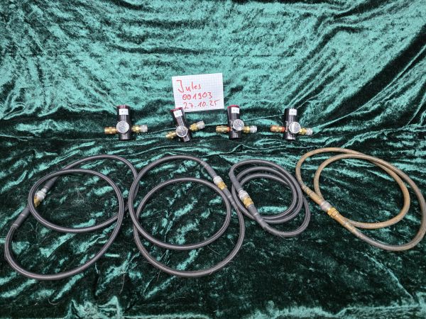 Redline Regulatoren Mini SFR und Redline Schläuche