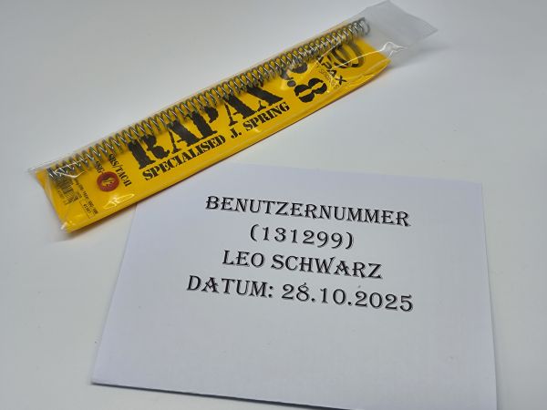 Rapax Tuningfeder 2,8 Joule für SRS / TAC41 / SSG / VSR