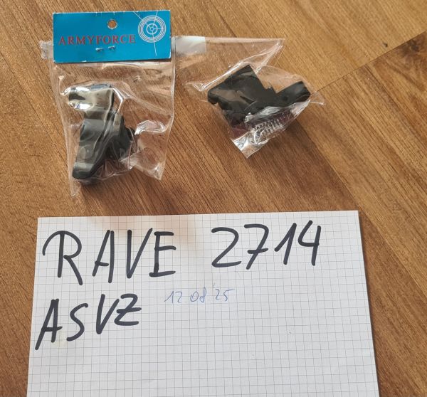 AKS74U Font und rear sight block