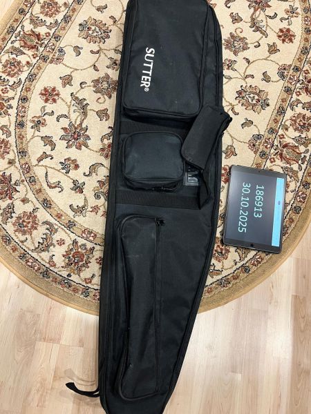 Sutter Doppelwaffentasche schwarz