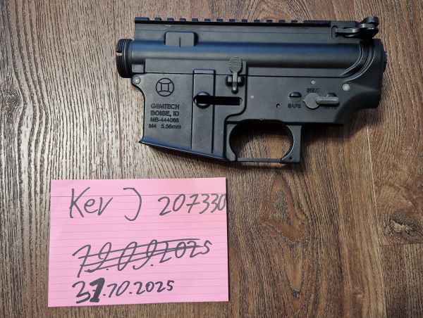 Mad Bull M4 Receiver Gemtech Replica