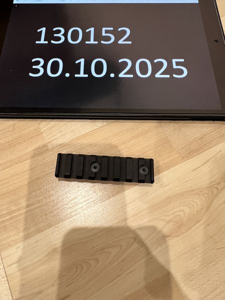 UTG Keymod Picatinny rail 8 Nuten