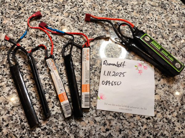 3x Lipo Akku 7.4v / 11.1v (Double / Triple Stick)