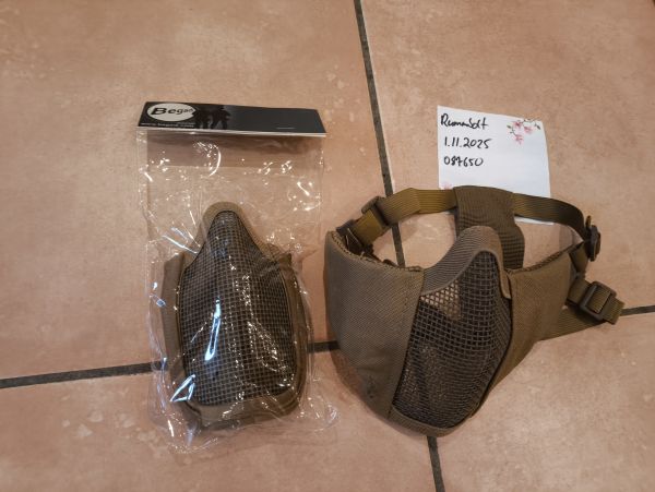 2x Gittermaske Tan / Coyote