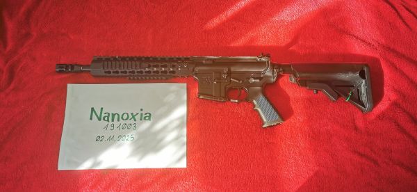 APS M4 10 Zoll KeyMod Spyder ASR-Seriess Vollmetall eSilver Edge