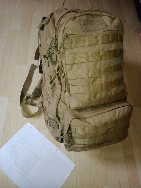 Warrior assault systems Predator Pack Rucksack in coyote brown, neu, 45 Liter Volumen