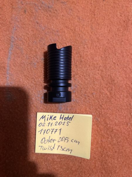 Bird Cage Flash Hider Alu 14-mm