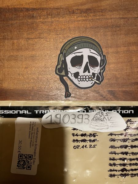 Task Force Doomer Skull Head Slap Sticker