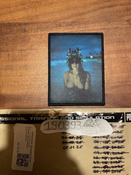 TF AI Girl Woven Stick Patch