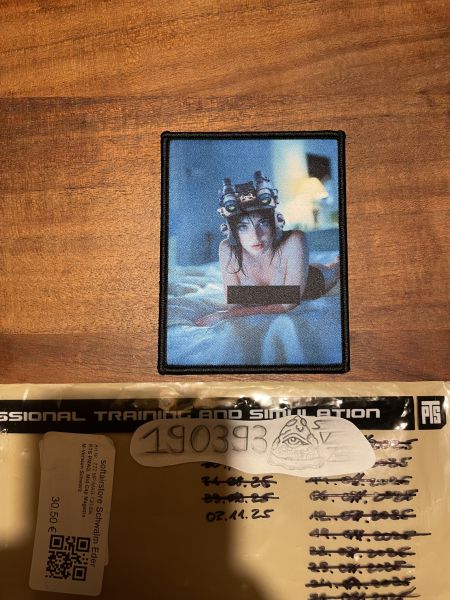 TF AI Girl Woven Stick Patch