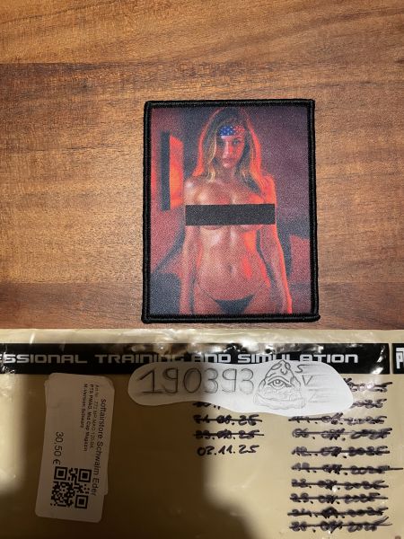 TF AI Girl Woven Stick Patch