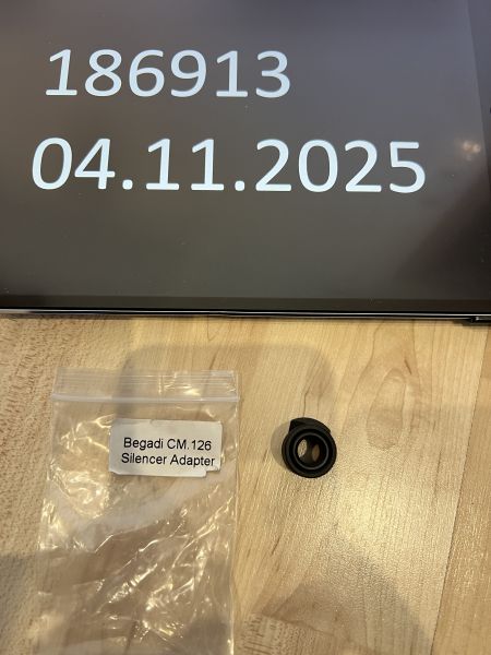 Begadi CM126 Silencer Adapter