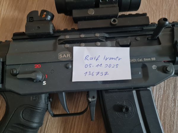 SIG 552 MRS, SAR, BEGADI 