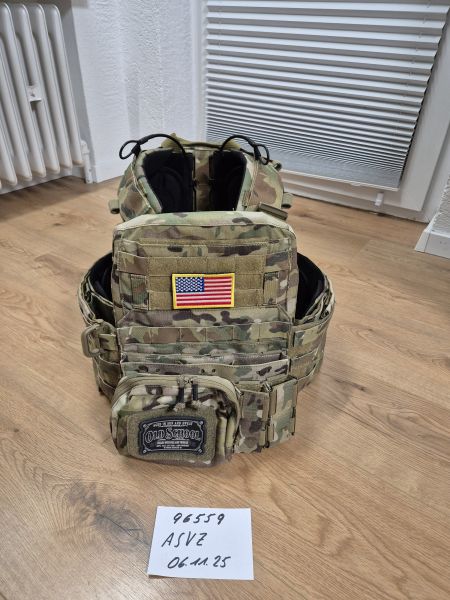 TMC CPC Plate Carrier Multicam mit Zubehör