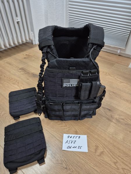 5.11 TacTec Platecarrier mit Zubehör