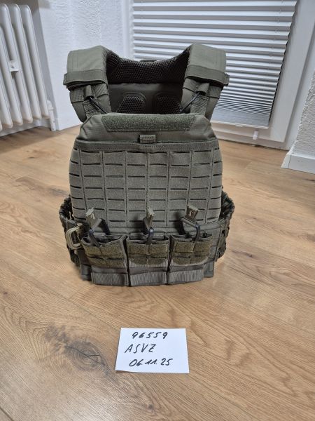 5.11 TacTec Platecarrier in Rangergreen mit Zubehör