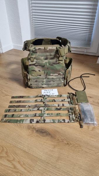 Tasmanian Tiger QR LC Platecarrier in Multicam