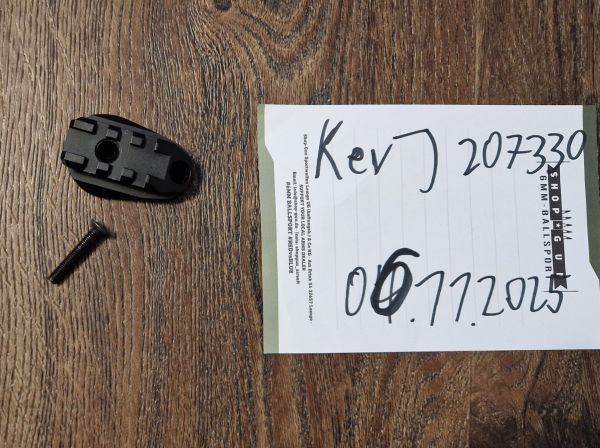 Picatinny Schaft Adapter für M4 AEGs